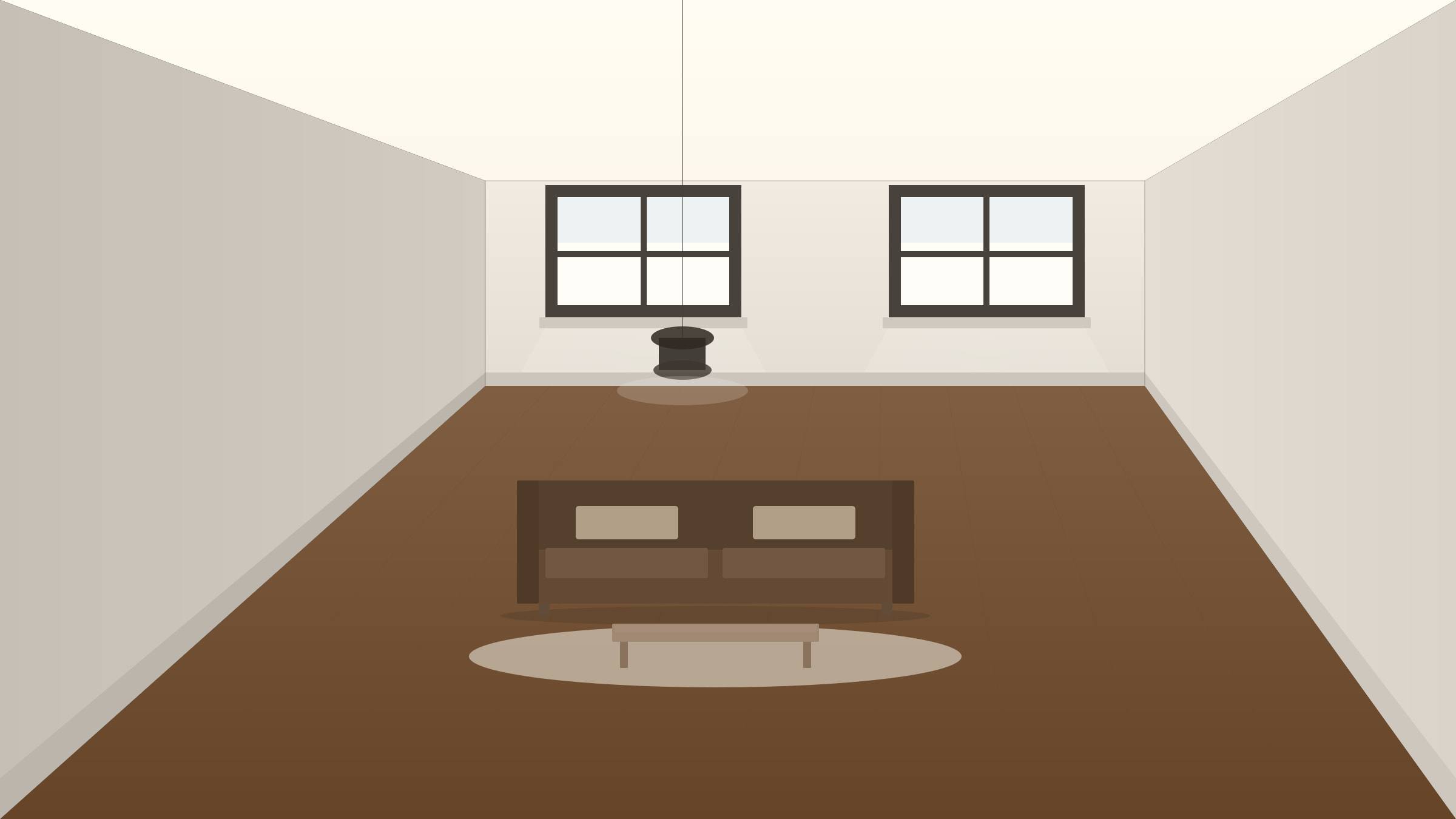 All-day café interior with a 7.2 metre fluted concrete counter running the length of the room
